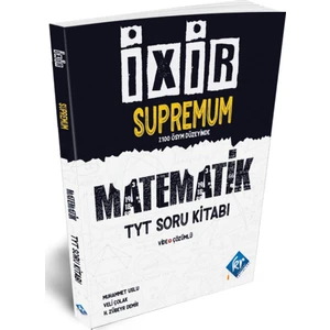 Kr Akademi Yayınları Yayıncılık TYT Ixir Supremum Matematik Soru Bankası