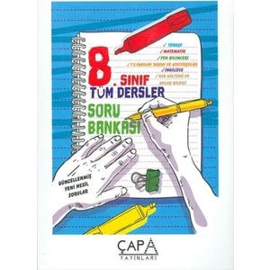 Çap Yayınları 8. Sınıf Tüm Dersler Soru Bankası