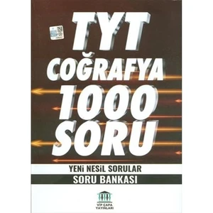 Çapa Yayınları Vip TYT Coğrafya Soru Bankası