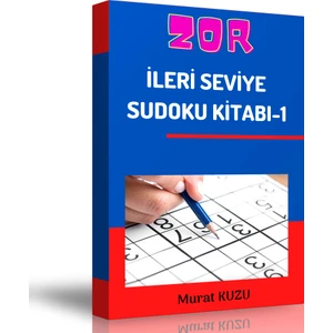 Sudoku Ileri Seviye Bulmaca Kitabı-1
