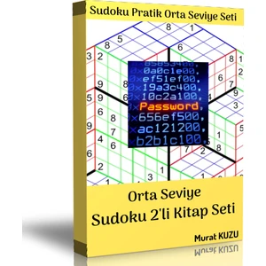 Sudoku Orta Seviye Bulmaca Kitap Seti