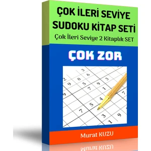 Sudoku Zor Bulmaca Kitap Seti
