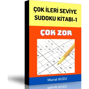Sudoku Çok Ileri Seviye Bulmaca Kitabı-1