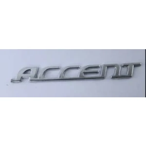 Accent Yazısı Arka Bagaj Yazısı (Era Için Uyumludur)