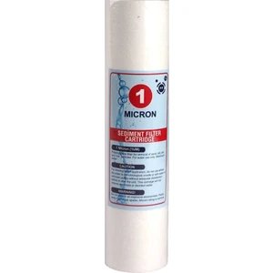 1 Mikron Sediment Spun Filtre