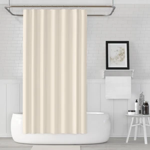 Jackline Banyo Duş Perdesi Krem Tek Kanat 180 x 200 cm