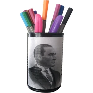 Metal Kalemlik - Atatürk - Kadın & Erkek 1+1