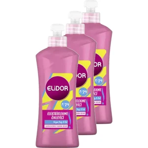 7/24 Krem Elektriklenme Önleyici Saç Şekillendirici 300 ml 3'lü Paket