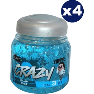 Crazy Yuppıe Islak Jöle 4 x 150 ml