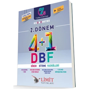 Limit Yayınları Kronometre 7,5 4-1 2. Dönem Bitirme Fasikülleri