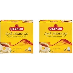 Siyah Süzen Bardak Poşet Çay 2'li 100 x 2 gr
