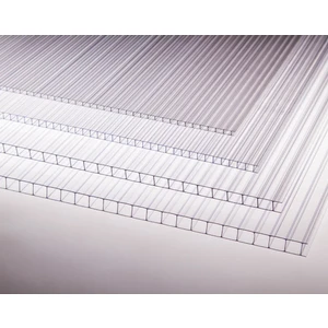 50x50CM Şeffaf-Renksiz 4mm Polikarbon Çatı Kaplama Malzemesi