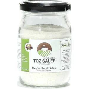 Otağ Doğal Salep Katkısız Meşhur Bucak Salebi (Dondurmalık ve İçimlik) Toz Sahlep 100 gr