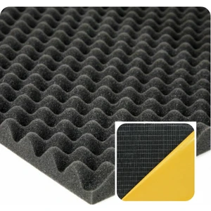 Center Acoustic Akustik Yumurta Sünger Bantlı 4 cm Yanmaz 100 x 100 cm