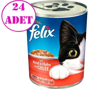 Sığır Etli Kedi Konservesi 400 gr x 24 Adet