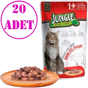 Kedi Yaş Mama Biftekli Jelli 100 Gr 20 AD