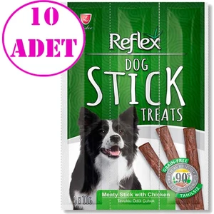 Köpek Tavuklu Cubuk Ödül 3 x 11 gr 10 Adet