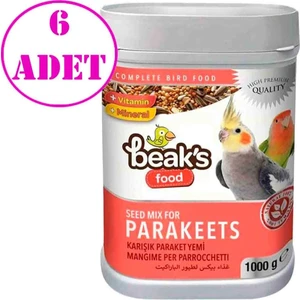 Küçük Papağan Yemi 1 kg 6 Adet