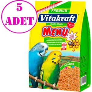 Menü Premium Muhabbet Kuşu Yemi 1000 gr 5'li