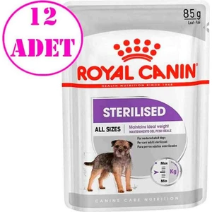Royal Canin Sterilised Kısır Köpek Konservesi 85 gr 12 Ad