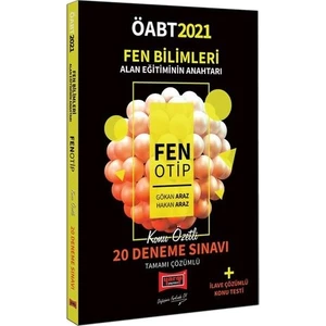Yargı Yayınevi 2021 ÖABT Fen Bilimleri FENOTİP Konu Özetli Tamamı Çözümlü 20 Deneme Sınavı