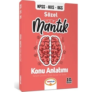 Yediiklim Yayınları KPSS ALES Sözel Mantık Konu Anlatımı