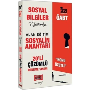 Yargı Yayınevi 2021 ÖABT Sosyal Bilgiler Öğretmenliği Sosyalin Anahtarı Konu Özetli 20#li Çözümlü Deneme Sınavı