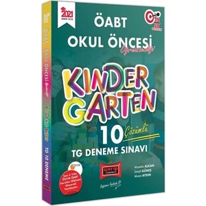 Yargı Yayınevi 2021 ÖABT Okul Öncesi Öğretmenliği Çözümlü 10 TG Deneme Sınavı