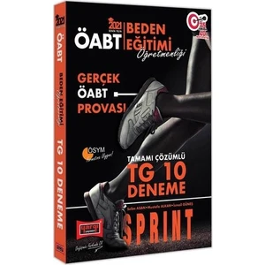 Yargı Yayınevi 2021 ÖABT SPRİNT Beden Eğitimi Öğretmenliği Tamamı Çözümlü TG 10 Denem