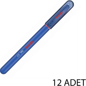 Jel Mürekkepli Tükenmez Kalem 12'li Mavi