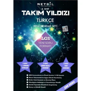 Netbil Yayınları Takım Yıldızı Türkçe 10'lu Deneme Seti
