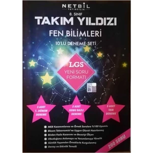 Netbil Yayınları Takım Yıldızı Fen Bilimleri 10'lu Deneme Seti