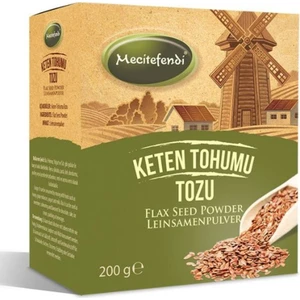 Keten Tohumu Tozu 200 gr