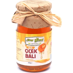 Sivas Yörem Süzme Çiçek Balı 460 gr