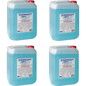 Dermosept Handplus Antibakteriyel El Dezenfektanı 5 lt 4 Adet