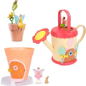 My Fairy Garden 3 Parça Peri Çiçek Saksısı - Sulama Kabı - Mini Peri Saksısı Oyun Seti
