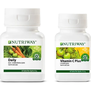 Nutrıway Daily + Vitamin C Plus