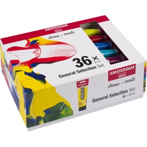 Amsterdam Akrilik Boya Seti 36 Renk x 20 Ml.