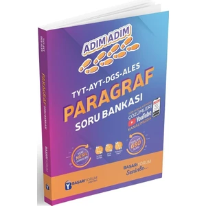 Başarıyorum Yayınevi Adım Adım Paragraf Soru Bankası TYT-AYT-DGD-ALES