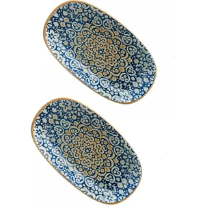 Alhambra 19 cm Oval Tabak 2'li