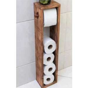 Timber Wood Wc Kağıtlık Tuvalet Kağıtlığı Ahşap Banyo