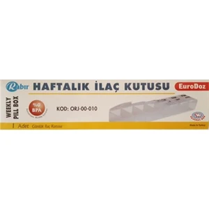 Haftalık Ilaç Kutusu