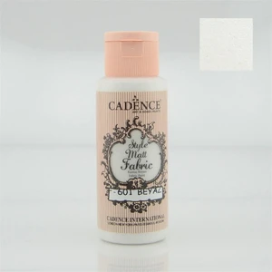 F601 Mat Kumaş Boyası 59 ml Beyaz