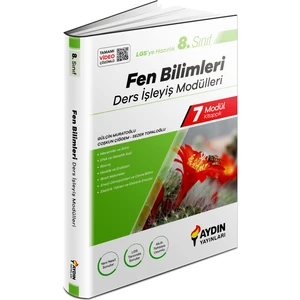 Aydın Yayınları 8. Sınıf LGS Fen Bilimleri Ders İşleyiş Modülleri