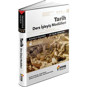 Aydın Yayınları TYT Tarih Ders İşleyiş Modülleri