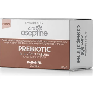 Cire Aseptine Prebiotic El ve Vücut Sabunu 100 Gr- Karanfil