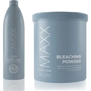 Maxx Deluxe Gri Saç Açıcı Oryal + 40 Volume Krem Oksidan
