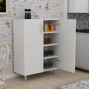 Just Çok Amaçlı Dolap Mutfak Dolabı Beyaz