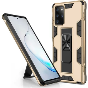 Caseart Samsung Galaxy Note 20 Kapak Standlı Mıknatıslı Tank Kılıf - Gold