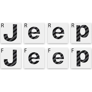 Ipg Jeep Renegade Limited 2015 - 2020 Ön ve Arka Jeep Amblem Set